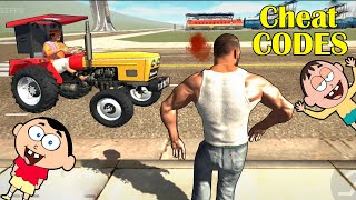 CHEAT CODES of INDIAN BIKES DRIVING 3D 😲😲 Khaleel and Motu Gameplay
