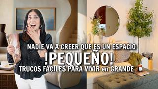 Decoración De Lujo En Espacios Pequeños Ideas Y Trucos Que Debes Saber Small Spaces Decor Secrets