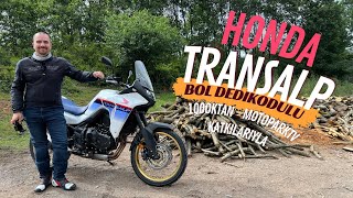 Honda Transalp, bol dedikodulu video burada!