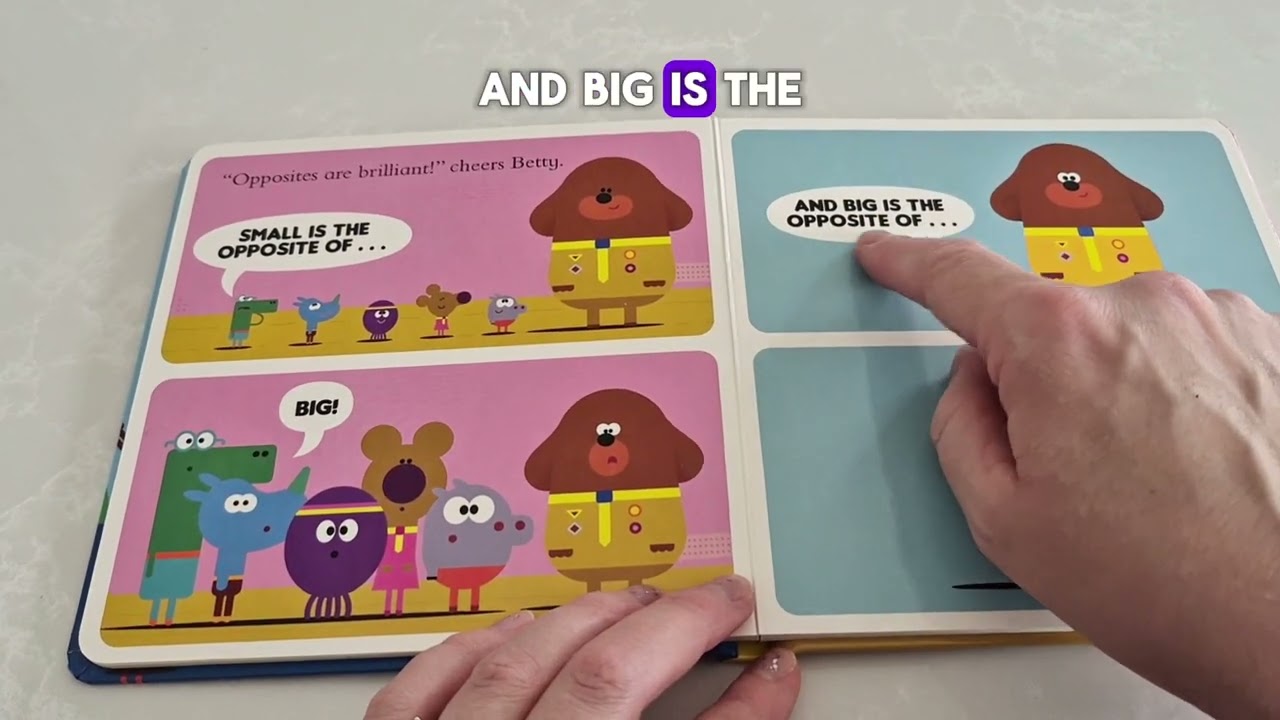 Эй, Дагги: Значок «Противоположности» (Чтение вслух) | Читаем вместе с мамой Милли