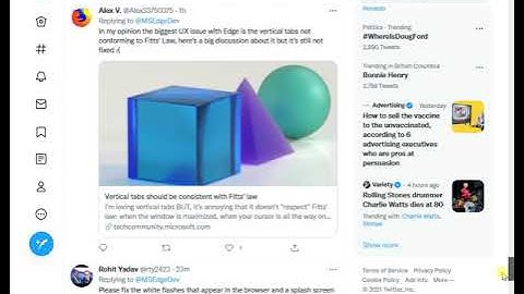 Twitter Infinite Scroll Glitch