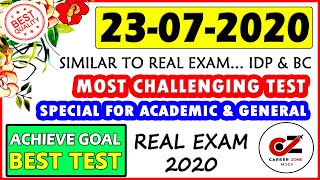 IELTS LISTENING PRACTICE TEST 2020 WITH ANSWERS | 23-07-2020 | IELTS LISTENING TEST