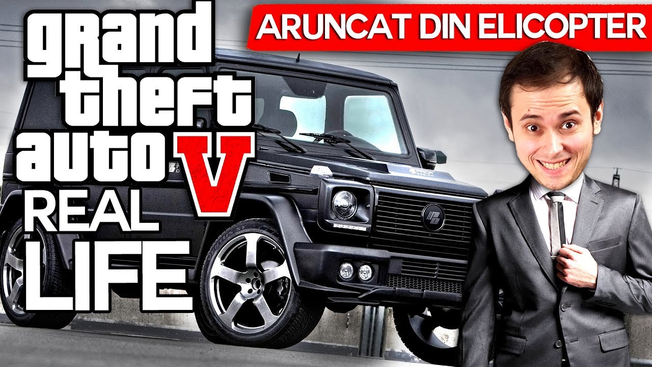 GTA Real Life ! RAPIT si ARUNCAT din ELICOPTER