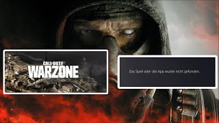 PS5 Call of Duty Cold War - WARZONE - APP nicht gefunden - Fehler beheben | How to fix APP not found
