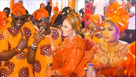 See Actress Eniola Ajao Outfit, As Fans Spray Money On Ronke Oshodi , Iya Rainbow, Pasuma, Ogogo