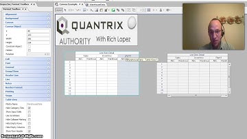 Learn Quantrix Modeler: Canvas Objects Resize or Scroll Bar Format Toolbox Episode #0018