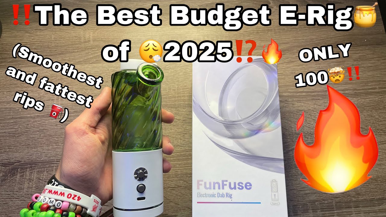 The Best Budget E-Rig in 2025⁉️🔥🍃 (GreenDeagle Funfuse Electronic Dab Rig Review)💯🍯