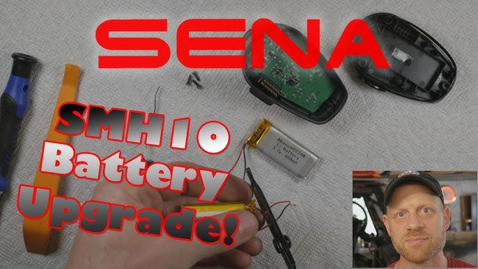 Sena SMH5 Battery Replacement Instructions ~ TRO