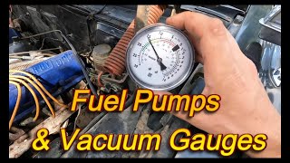 How to wire a Fuel Pump, AND Vacuum Tune a Carb [F250 & Ford 352]