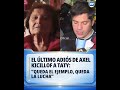 EL ÚLTIMO ADIÓS DE AXEL KICILLOF A TATY: