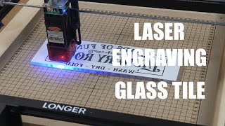 Laser Engraving Glass Tiles