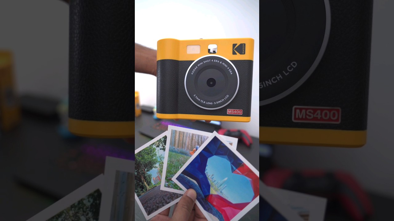 INSTANT Joy! Kodak Mini Shot 4 ERA: Camera & Printer! ? #shorts 