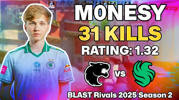 🔥 M0NESY POV: MIRAGE DESTRUCTION vs FURIA! | GRAND FINAL BLAST Rivals 2025 Season 2