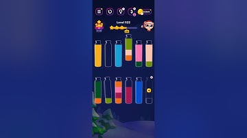 water sort puzzle - Get color level 522