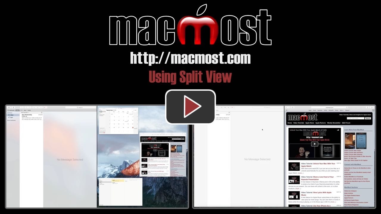 Using Split View (#1243) - YouTube