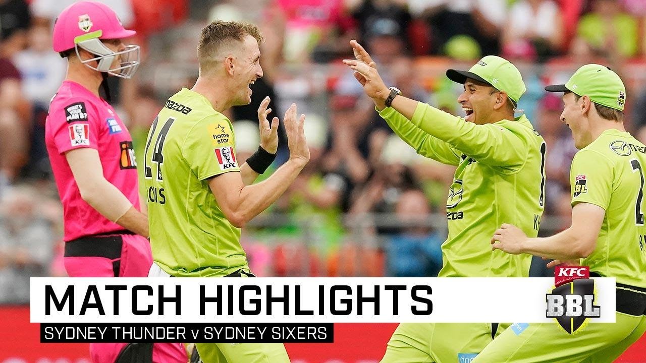 Thunder beat the Sixers, rain in Sydney | KFC BBL|09