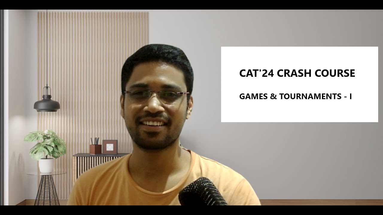 Solve Games & Tournaments LRDI sets | How to score 99 percentile in CAT ...