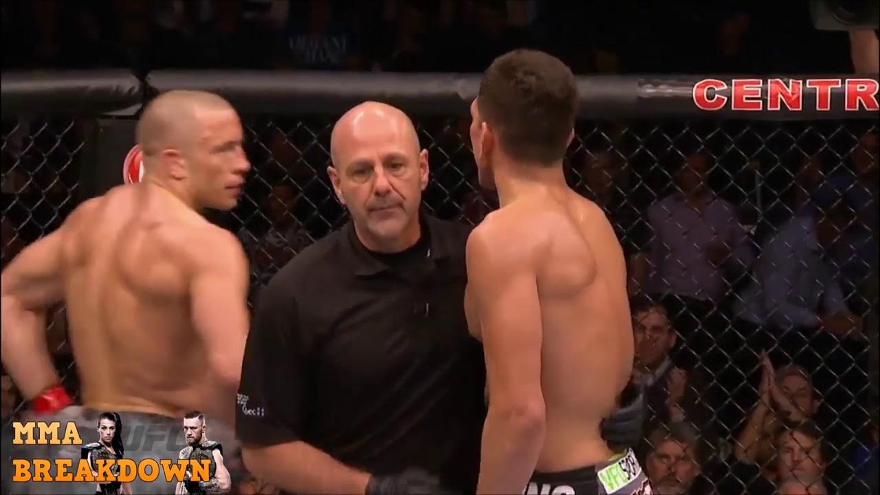 George St Pierre Vs Nick Diaz Full Fight Georges St Pierre vs Nick Diaz Highlights HD - YouTube