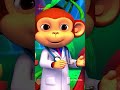 Cinco Monitos - Five Little Monkeys | Spanish Nursery Rhymes for Children's | Galatta Kids | Shorts