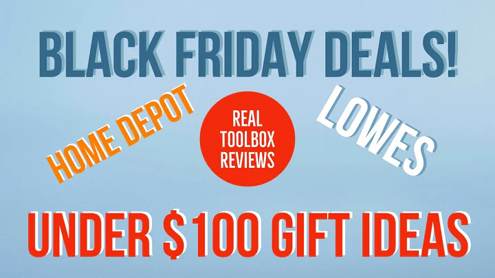 BEST Black Friday Tool Deals Under $100 - Home Depot and Lowes