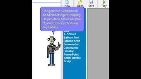 (MSAgent x Uberduck.ai): Inspector Gadget helps you on the MASH Menu