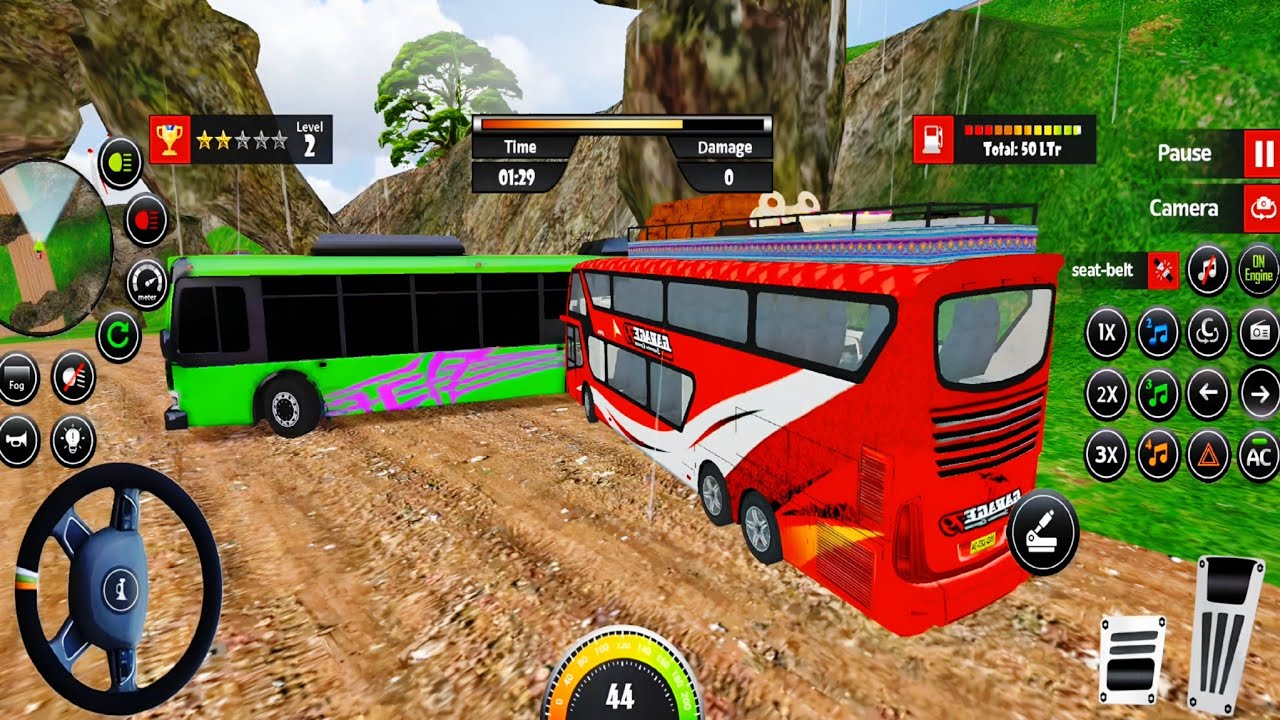 Offroad Bus Simulator 3D | Real Bus Driving Games #1