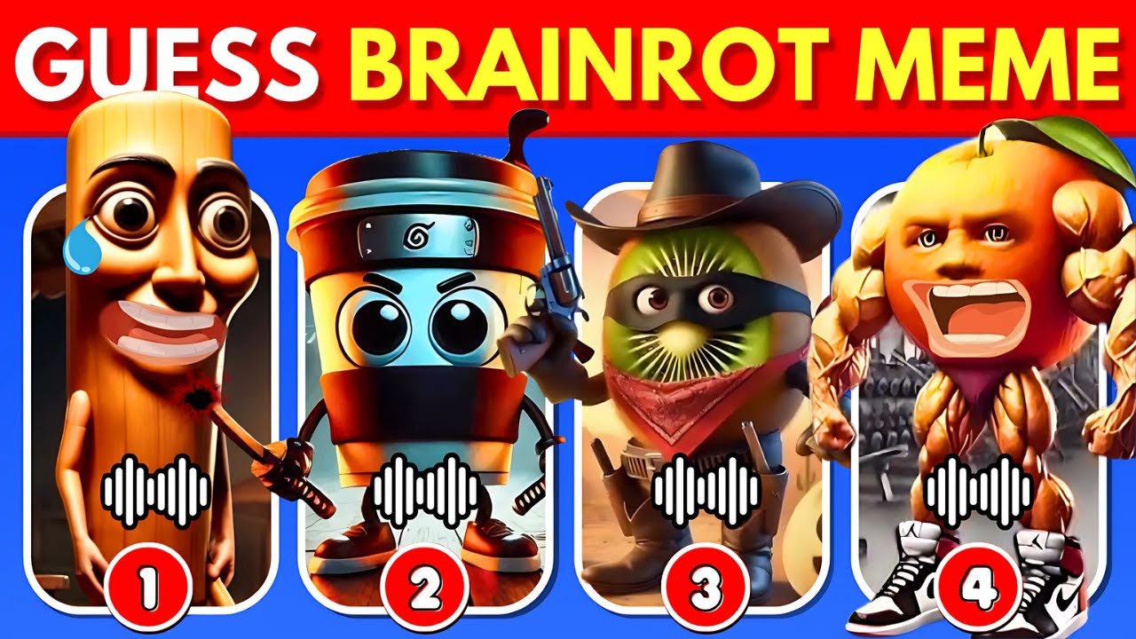 Guess ITALIAN And INDONESIAN Brainrot Memes #2 | Tung Tung Sahur, U Din ...