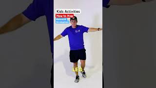 Kids Activities - How to Hop - Motor skill development #kidsvideo #kidslearning #kid #warmup #kids