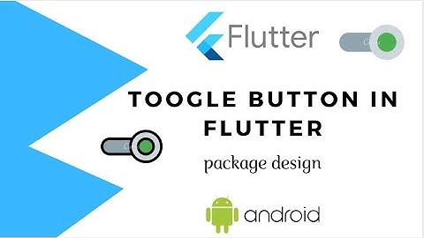 TOOGLE BUTTON IN FLUTTER || FLUTTER UI DESIGN || FLUTTER TOOGLE BUTTON DESIGN IN FLUTTER