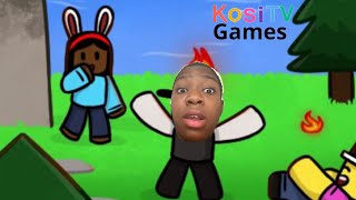 Kosi TV Games kosi played Roblox natural disaster survival