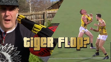 Tiger supporter talks ‘flopping’ in the AFL