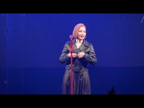 42岁玉女歌手徐怀钰尝试摇滚风 穿皮外套笑言太热了