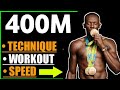 400m Tips & Technique | 400m Workout in Hindi || 400 meter workout | 400m Running technique