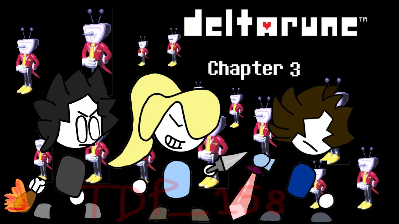 I haven't played DELTARUNE since last year (DELTARUNE Chapter 3)