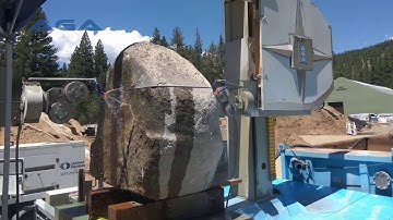 CNC Wire Saw Machine Cutting Marble Granite Stone