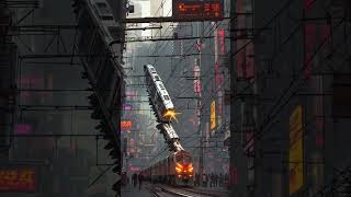 stable diffusion - train accident #deforumdiffusion #deforumstablediffusion