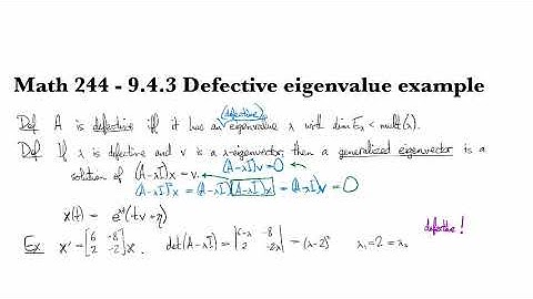 9.4.3 Defective eigenvalue example