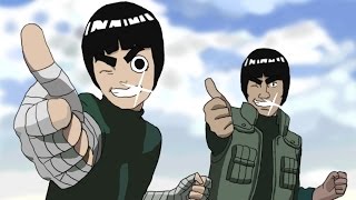 Rock Lee and Guy sensei -  youth power.