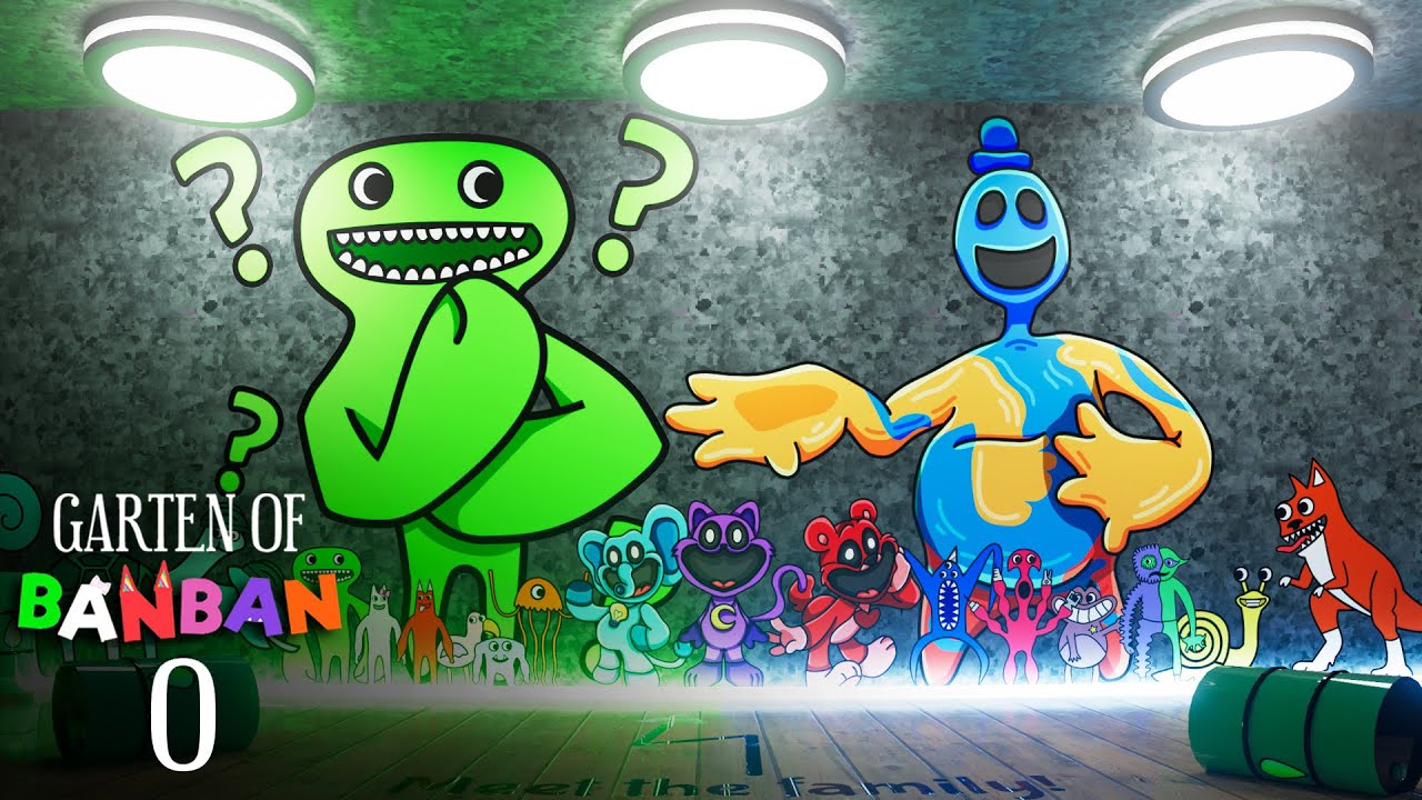 Garten of Banban 0 + POPPY PLAYTIME 4 (Gameplay #53) - YouTube