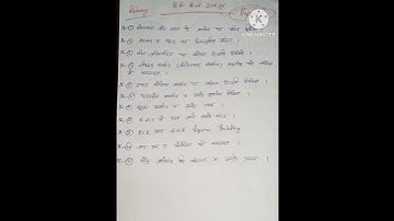 B.sc B.ed 2nd year 2023 botany paper 1st ke most important questions