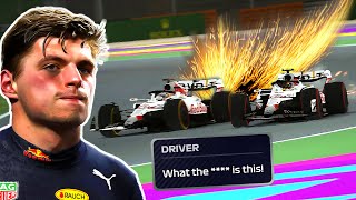 The Red Bull Driver&#39;s CRASH at a crucial moment in the Title Fight!