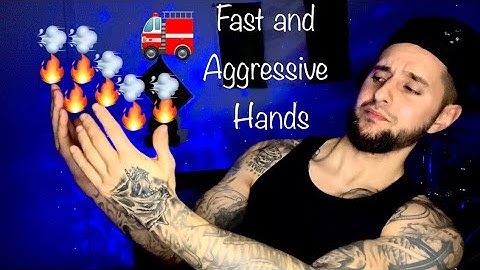 ASMR | Fast and Aggressive Hand Sounds/Movements/Visuals!! Quick Cuts For Max Tingles.