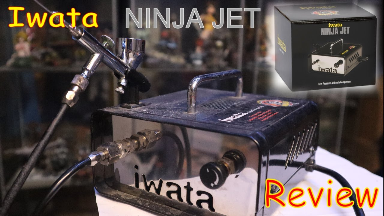 Iwata Ninja Jet 110-120V Airbrush Compressor - The Art Store