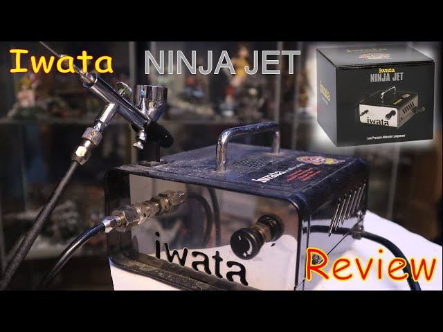 Iwata Ninja Jet 110-120V Airbrush Compressor - The Art Store