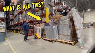 We Bought 10 Pallets Of UNKNOWN Items At Storage Auction!