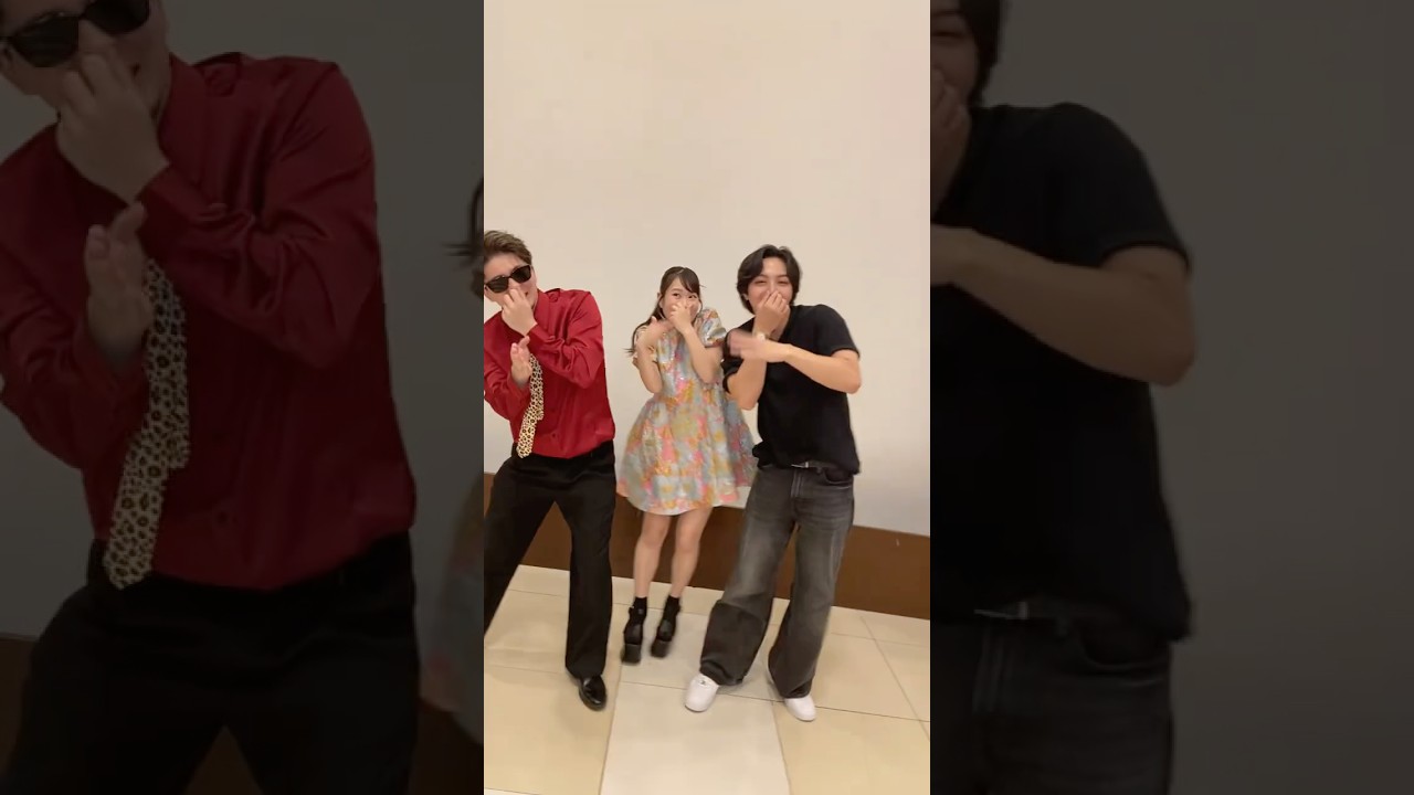 あわびくんとしんちゃん喧嘩?と思ったら…めっちゃ仲良しです😎🦵🩷 #shorts