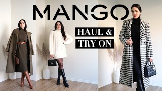 MANGO | FALL &amp; WINTER TRY-ON HAUL || Mariana Pineda