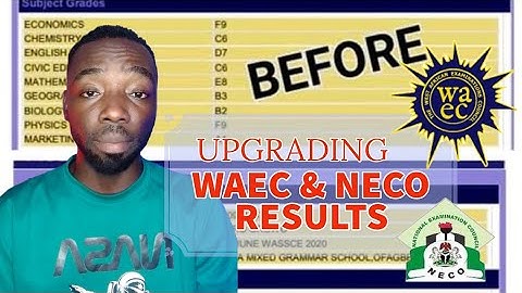 Upgrading WAEC and NECO results online.guide