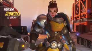 OVERWATCH | BRIGITTE | MAX Un-Blockable Burst Combo [Bonus+ Rally-HO! ]