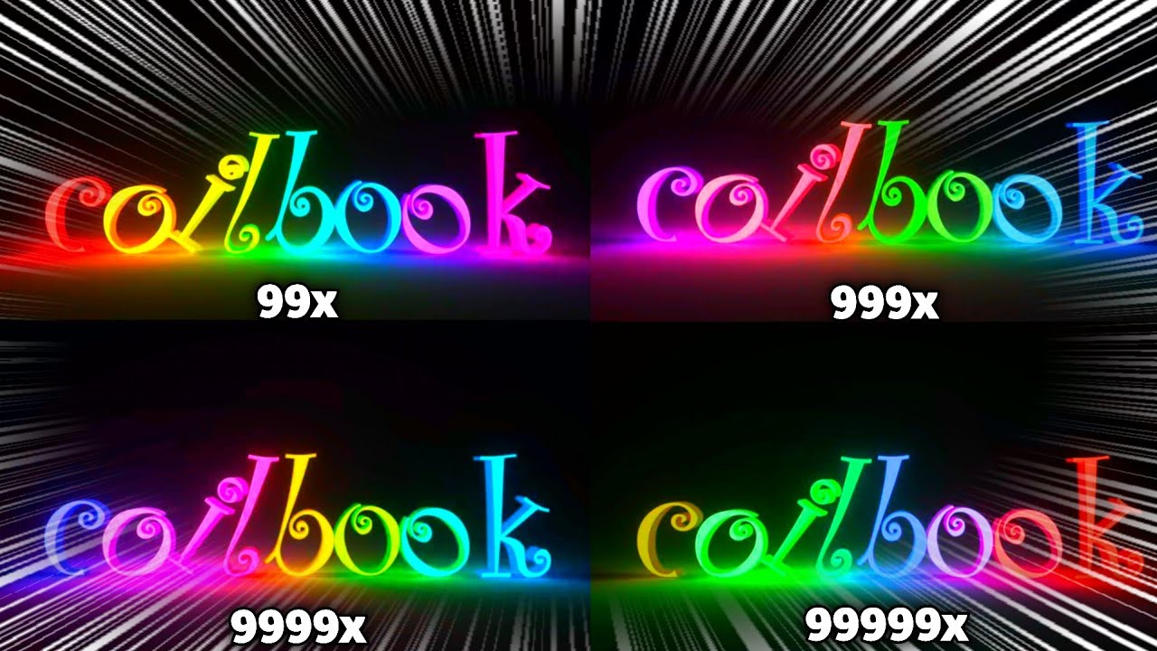 Coilbook Intro Blasted to 999999x Speed Klasky Csupo Effects!